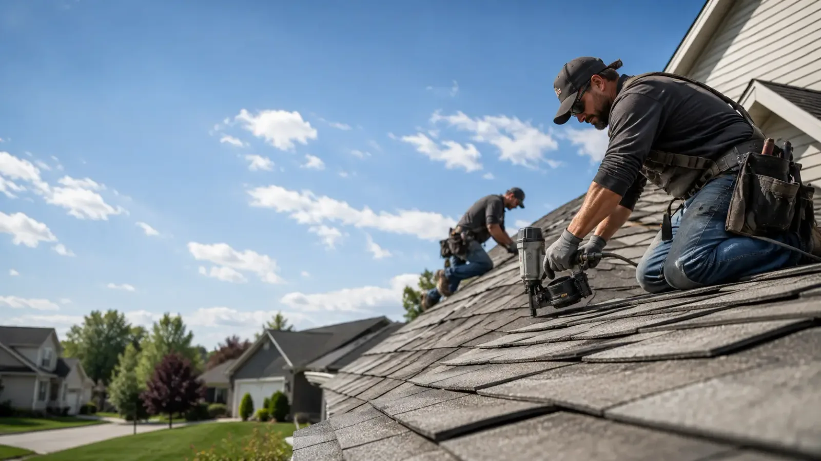 Storm Damage Roof Repair in Stockton, IL near me